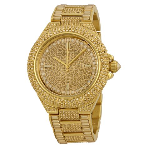 michael kors women's camille gold-tone watch mk5720|michael kors mk5720.